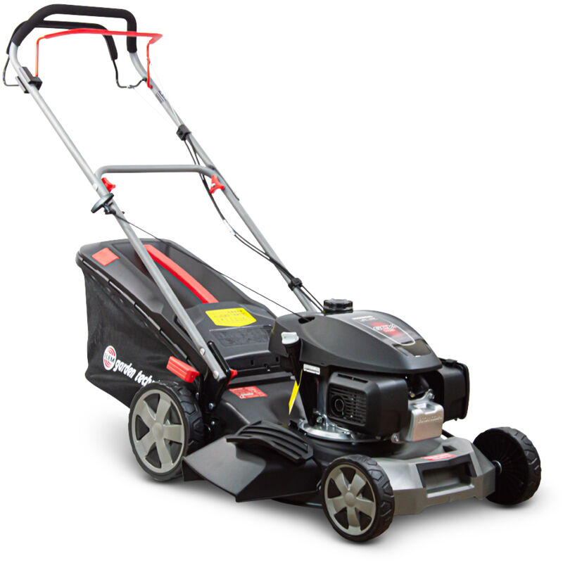 ELEM GARDEN TECHNIC Tondeuse Thermique Tract&eacute;e 145cc Avec Moteur Honda, Mulching Et &Eacute;jection Lat&eacute;rale
