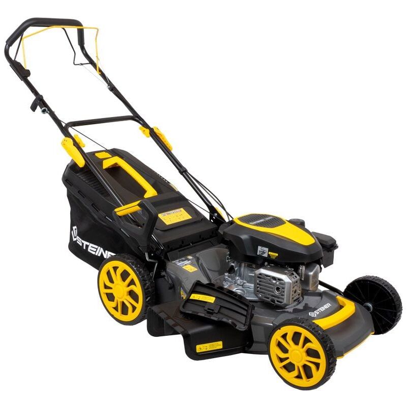 Tondeuse thermique tractée 4 en 1 mulching 51 cm 4CV 170cm³ STEINER