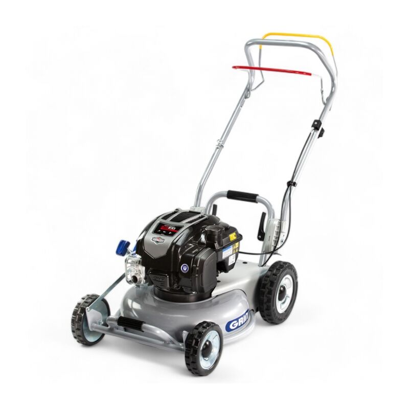 Tondeuse thermique tractée, moteur 163cm3 Briggs Stratton, Mulching avancé, 1200m2 Grin HM46A