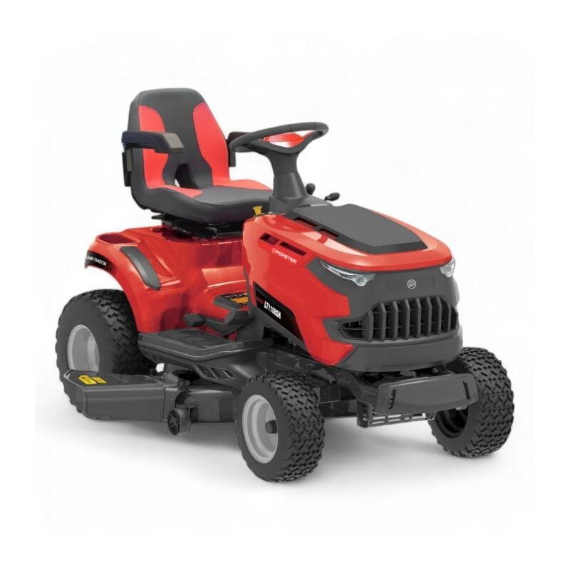 Tondeuse tracteur autoportée 108 cm mulching 546 cm³, démarrage électrique Popster LT1-108SH-L546
