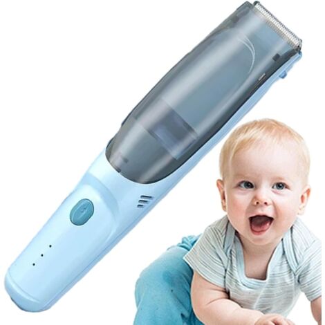 Tondeuses à cheveux silencieuses pour, tondeuses électriques pour - Tondeuse bébé rechargeable ultra-silencieuse puissante Bleu