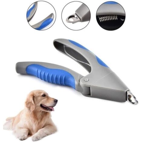 Tondeuses à Ongles pour Chiens De CompagnieOutil De Toilettage pour Animaux De CompagnieLames TranchantesGarde De Sécurité pou