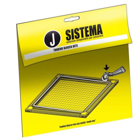 tondino blocca rete con maniglia sistema 6 mt