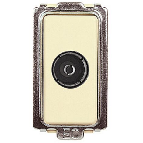 TONDO ART. ECL25481 PRESA TV COASSIALE. Prezzo per 1 pezzo.