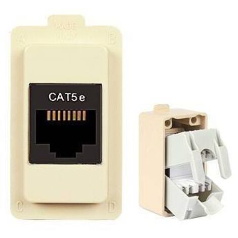 TONDO ART. ECL2583 PRESA TELEFONICA RJ45 CAT5. Prezzo per 1 pezzo.