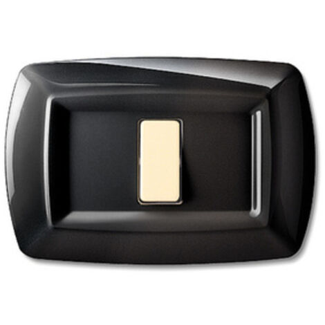 TONDO PLACCA MOD.MAGIC PLAST.1P.NERA. Prezzo per 1 pezzo.