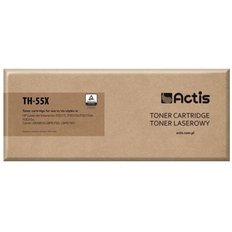 Toner Actis per HP 55X CE255X nuovo TH-55X