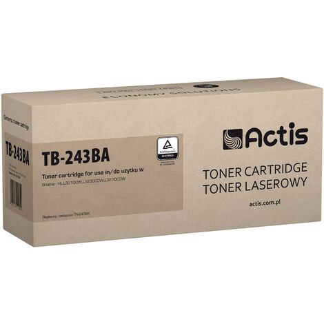 Toner Actis TB-243BA (remplace Brother TN-243BK Standard 1000 pages noir)