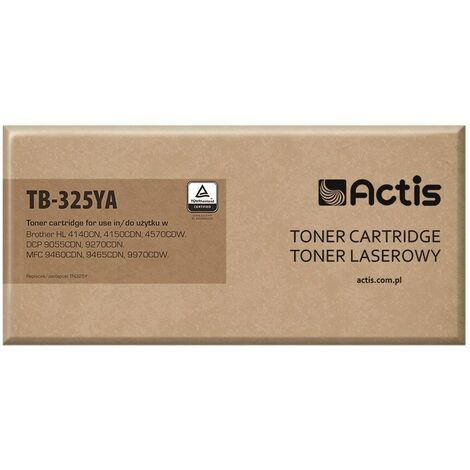 Toner Actis TB-325YA (remplacement pour Brother TN-325Y Standard 3500 pages jaune)
