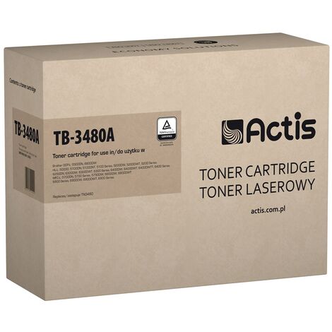 Toner Actis TB-3480A (remplacement pour Brother TN-3480 Standard 8 000 pages noir)