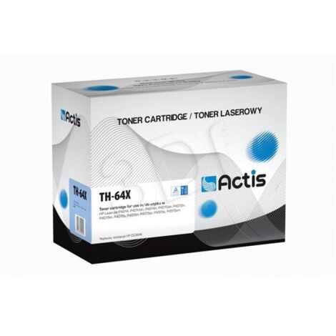 Tóner ACTIS TH-64X - Reemplazo HP 64X, 24.000 páginas