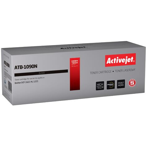 Toner Activejet ATB-1090N (remplace Brother TN-1090  Supreme  1500 pages  noir)