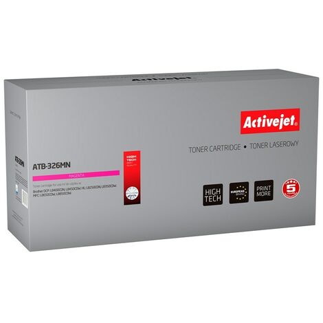 Toner Activejet ATB-326MN (remplace Brother TN-326M  Supreme  3500 pages  magenta)
