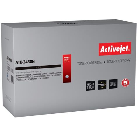 Toner Activejet ATB-3430N - sostituzione per Brother TN-3430, 3000 pagine