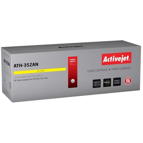 Toner Activejet ATH-352AN (remplace HP CF352A  Supreme  1100 pages  jaune)