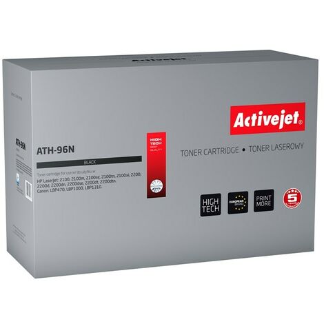 Toner Activejet ATH-96N (remplace HP 96A C4096A. Canon EP-32  Supreme  5700 pages  noir)