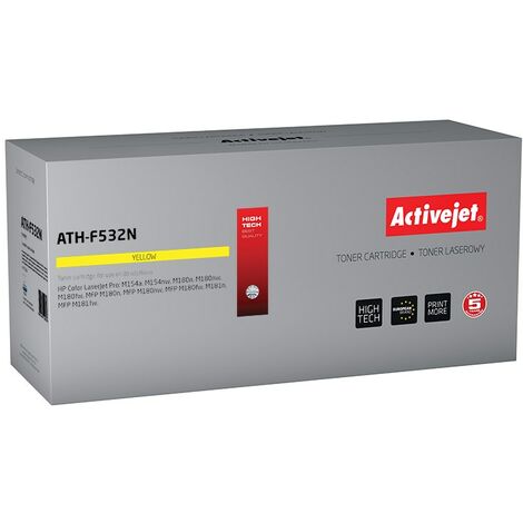 Toner Activejet ATH-F532N (remplacement pour HP 205A CF532A  Supreme  900 pages  jaune)