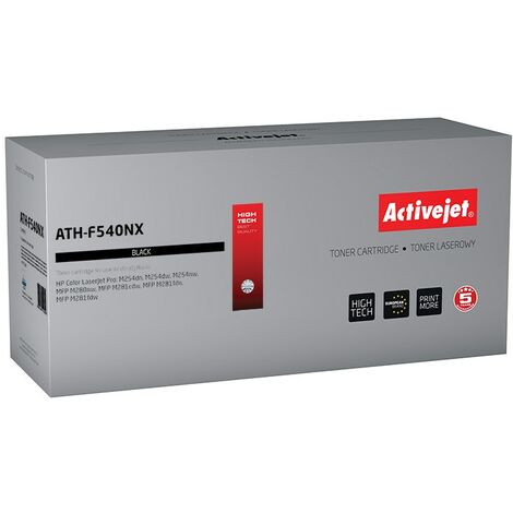 Toner Activejet ATH-F540NX (remplace HP 203X CF540X  Supreme  3200 pages  noir)