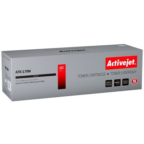 Toner Activejet ATK-170N (remplace le toner Kyocera TK-170  Supreme  7200 pages  noir)