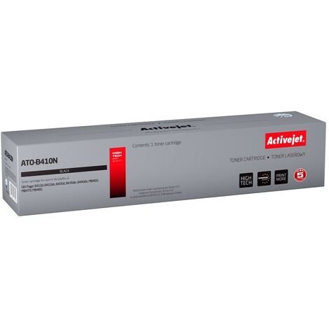 Toner Activejet ATO-B410N (remplace OKI 43979102  Supreme  3500 pages  noir)