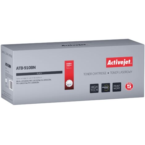 Tóner Activejet para Brother TN-910BK nuevo ATB-910BN