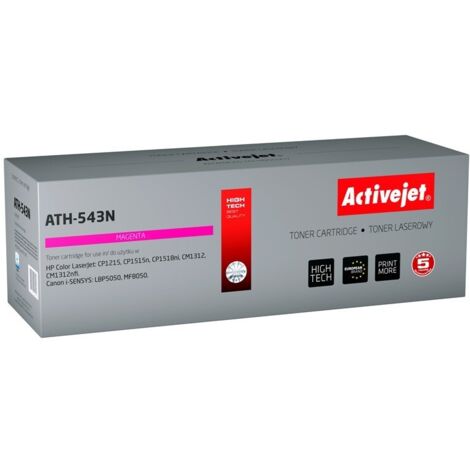 Tóner ActiveJet para HP 125A CB543A nuevo ATH-543N