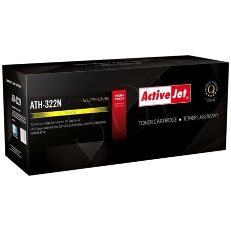Tóner ActiveJet para HP 128A CE322A nuevo ATH-322N