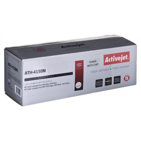 Tóner Activejet para HP 415A W2030A nuevo ATH-415BN