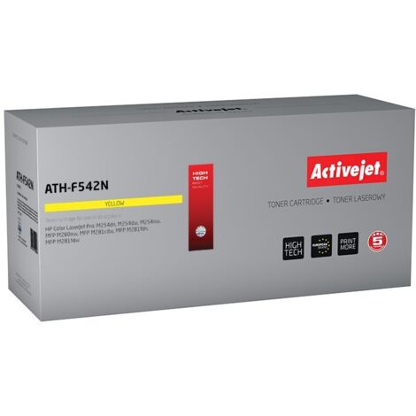 Tóner Activejet para HP CF542A nuevo ATH-F542N