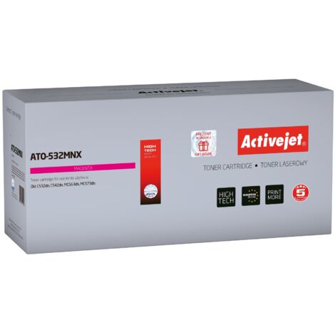 Tóner Activejet para OKI 46490606 nuevo ATO-532MNX