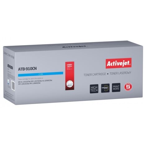 Toner Activejet per Brother TN910C nuovo ATB-910CN