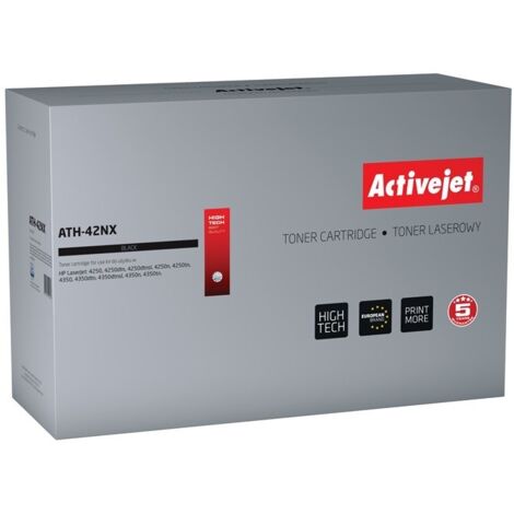 Toner Activejet per Hp 42X Q5942X 20000pagine Nero [ATH-42NX]