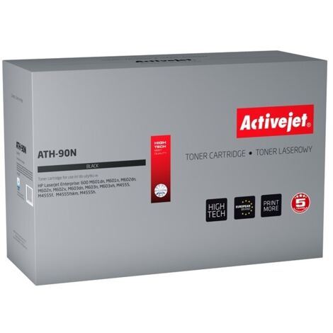 Toner Activejet per HP 90A CE390A Supreme 10000pagine Nero [ATH-90N]