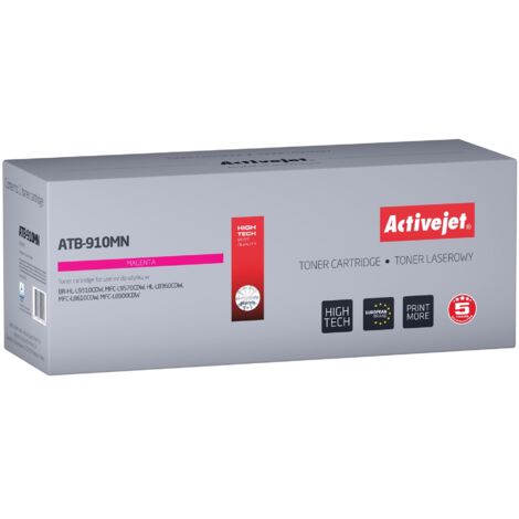 Toner Activejet pour Brother TN910M (nouveau ATB-910MN)