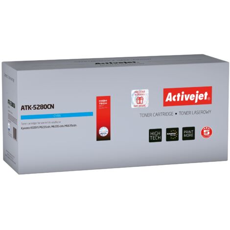 Toner Activejet pour Kyocera TK-5280C neuf ATK-5280CN