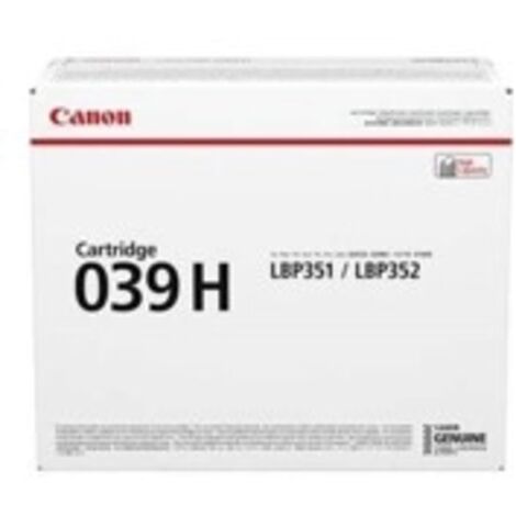 TONER CRG 039H LBP352X LBP351X