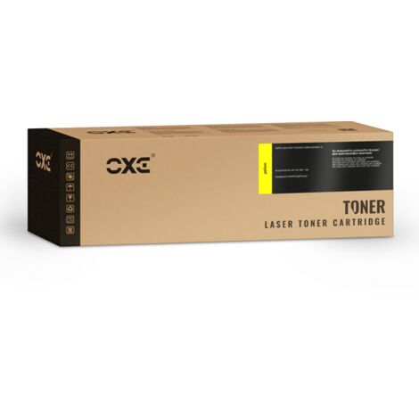 Tóner de repuesto OXE HP 201X CF402X Color LaserJet Pro M252, M274, M277, Canon CRG045H 2.3K Amarillo