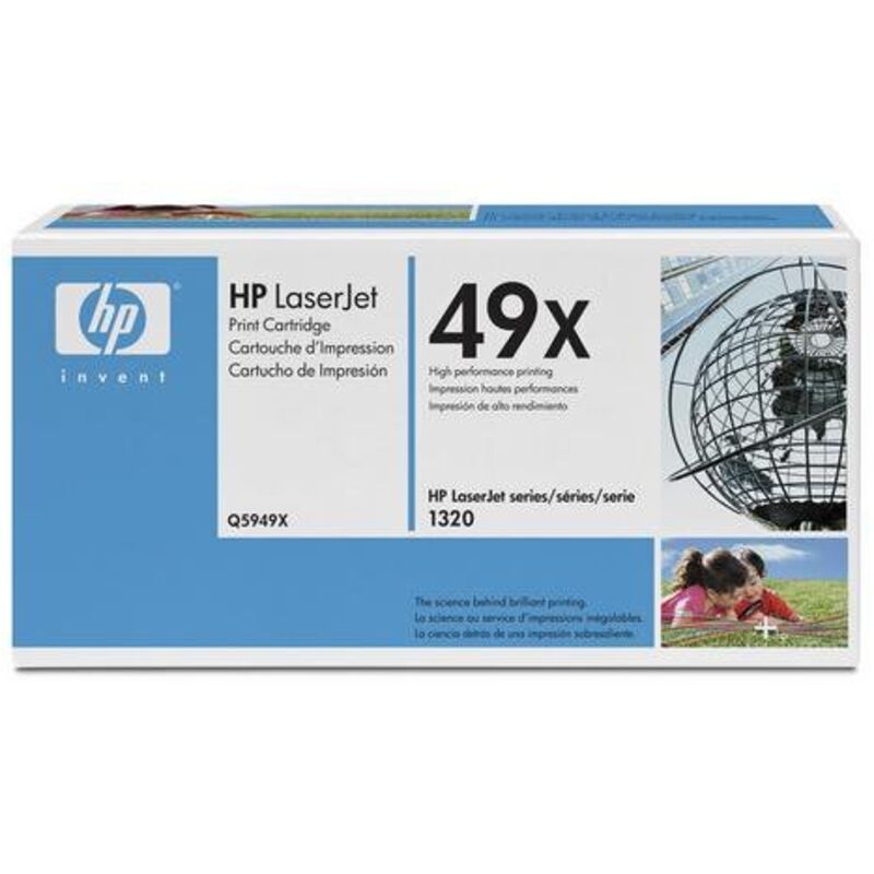 Hp 49X toner LaserJet noir grande capacité authentique