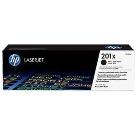 Tóner HP 201X Negro