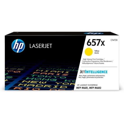 Tóner HP 657X Amarillo 0889894325518 S5609029 HP