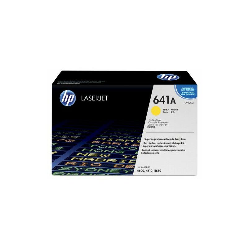 

HP 641A Yellow Original LaserJet Toner Cartridge cartucho de tóner 1 pieza(s) Amarillo