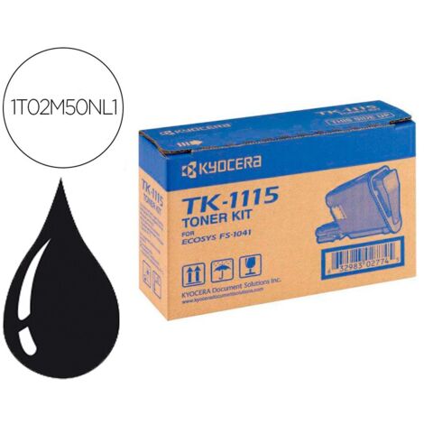 Tóner Kyocera TK-1115 Negro