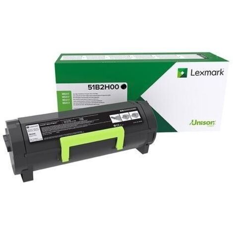 Tóner Lexmark 51B2H00 Negro