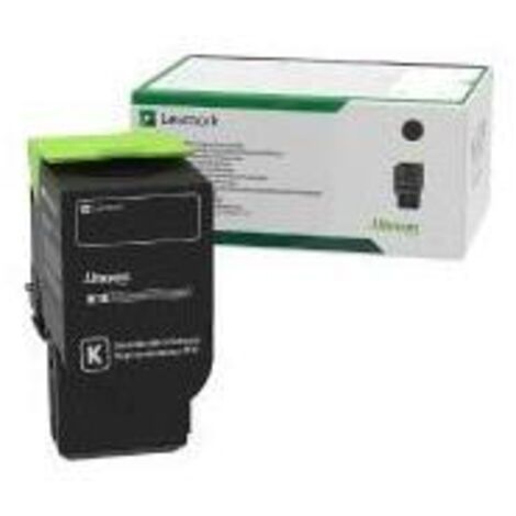Toner Lexmark 78C2XK0 Originale Nero per stampanti CS421dn, CX421adn, CS521dn, CX522ade, CS622de, CX622ade, CX625ade e CX625adhe, confezione singola