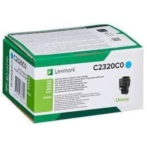 Tóner Lexmark C2320C0 Cian