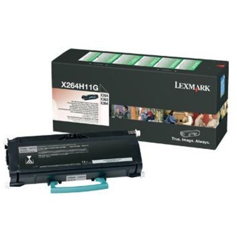 Tóner Lexmark X264H11G Negro