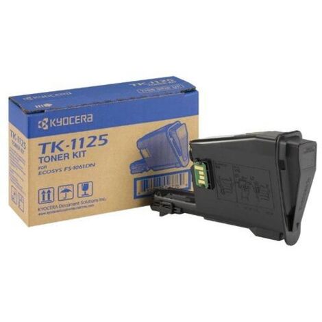 Toner Nero Kyocera Mita TK1125 per stampanti FS-1061, compatibile con modello 1T02M70NL1