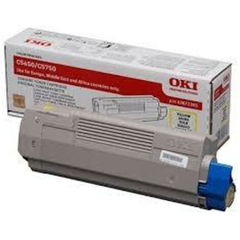 Toner OKI 43872305 Jaune