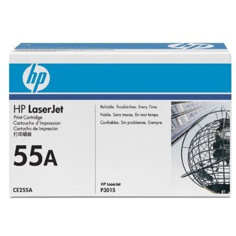 Tóner Original HP CE255A Negro