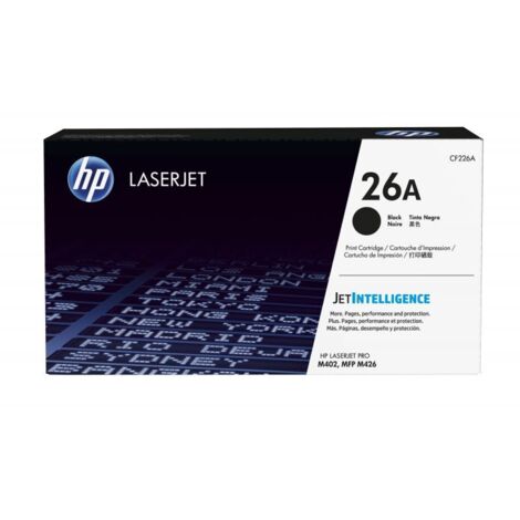 Tóner Original HP nº26A/ Negro